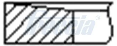 Set segmenti piston FRECCIA FR10-248100