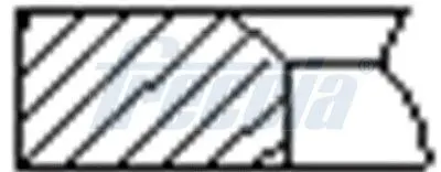 Set segmenti piston FRECCIA FR10-384300