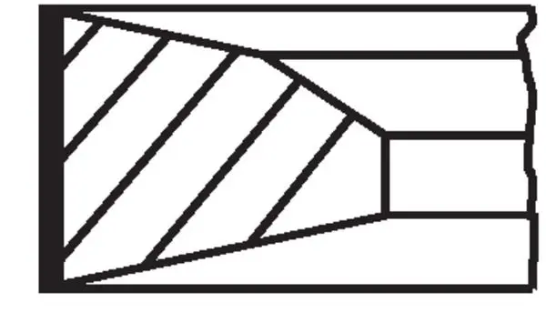 Set segmenti piston MAHLE 005 23 N2
