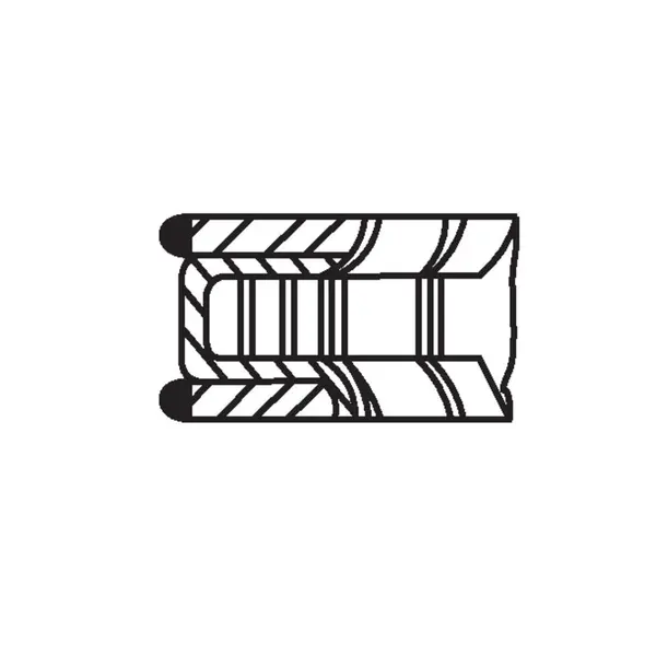 Set segmenti piston MAHLE 028 22 N0
