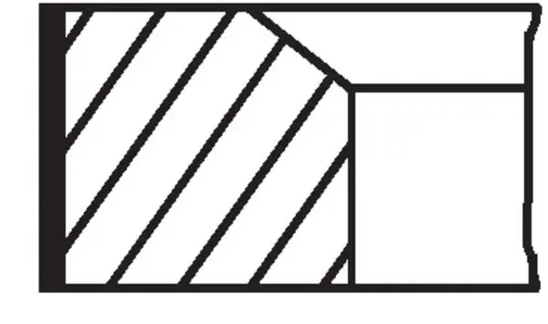 Set segmenti piston MAHLE 033 01 N2