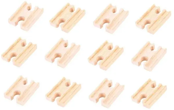 Set sine din lemn Bigjigs - 12 buc.