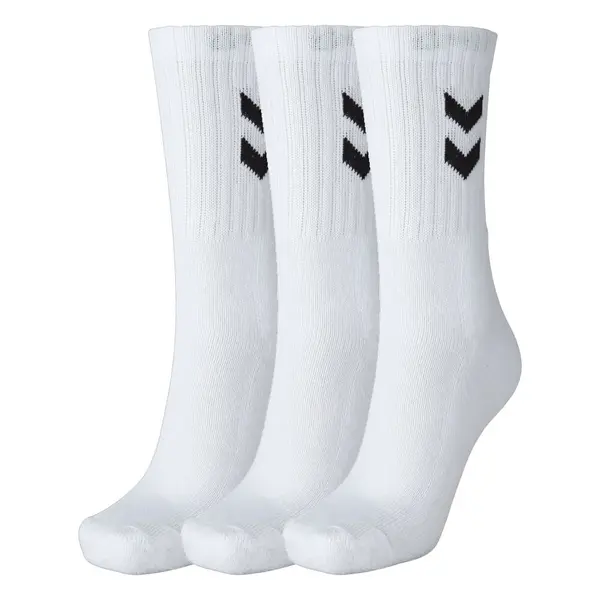Set Sosete hummel BASIC 3 PERECHI - 9001 White, 46-48