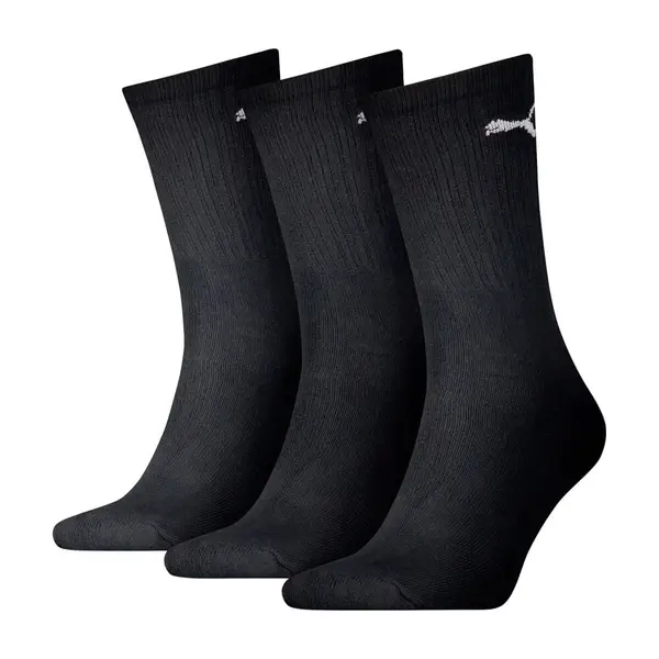 Set Sosete PUMA CREW 3 PERECHI, 43-46 - 03 Black, 43-46