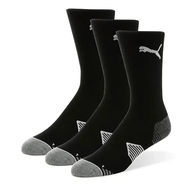 Set Sosete PUMA ESSENTIAL CREW 3 PERECHI - 03 Black, 34.5-37.5