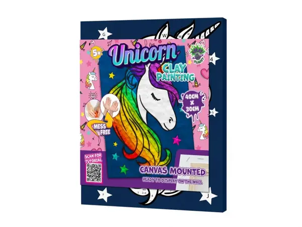 Set Splat Planet modelaj plastilina pe numere ,model Unicorn,+5 ani
