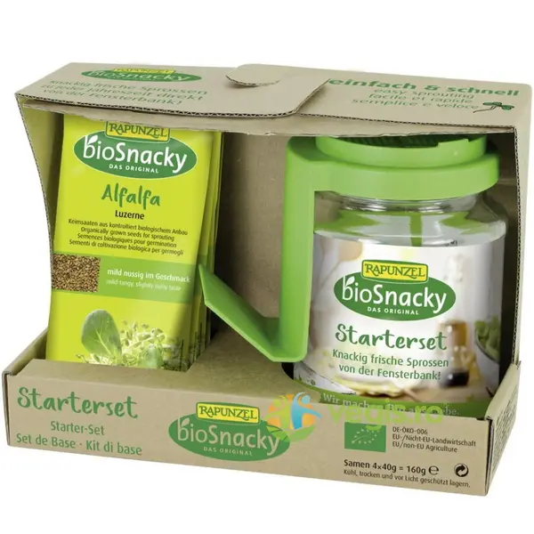 Set Starter pentru Germinat Ecologic/Bio 4x40g