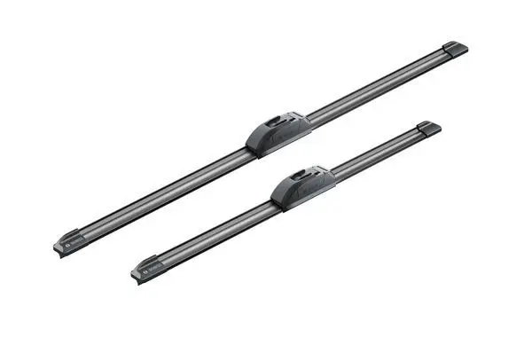 Set stergatoare parbriz BOSCH AeroTwin AR602S 3397014421, lungime 600 mm, 450 mm, lama stergator lata, pentru vehicule cu volan pe stanga