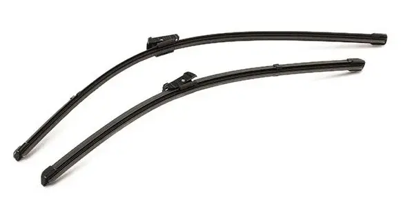 Set stergatoare parbriz VALEO SILENCIO FLAT BLADE SET 577948, lungime 630 mm, 530 mm, lama stergator lata, cu spoiler