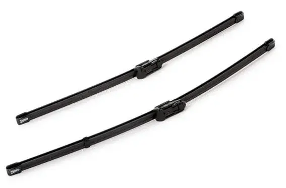 Set stergatoare parbriz VALEO SILENCIO X.TRM FLAT BLADE SET 574382, lungime 530 mm, 475 mm, fara carcasa, cu spoiler