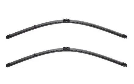 Set stergatoare parbriz VALEO SILENCIO X.TRM FLAT BLADE SET 574351, lungime 600 mm, fara carcasa, cu spoiler