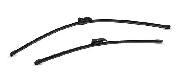 Set stergatoare parbriz VALEO SILENCIO X.TRM FLAT BLADE SET 574651, lungime 650 mm, 475 mm, fara carcasa, cu spoiler