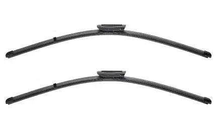 Set stergatoare parbriz VALEO SILENCIO X.TRM FLAT BLADE SET 574365, lungime 600 mm, 450 mm, fara carcasa, cu spoiler