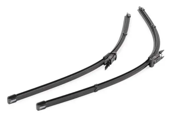 Set stergatoare parbriz VALEO SILENCIO X.TRM FLAT BLADE SET 574322, lungime 700 mm, 600 mm, fara carcasa, cu spoiler