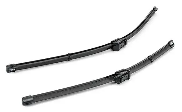 Set stergatoare parbriz VALEO SILENCIO X.TRM FLAT BLADE SET 574643, lungime 600 mm, 500 mm, fara carcasa, cu spoiler