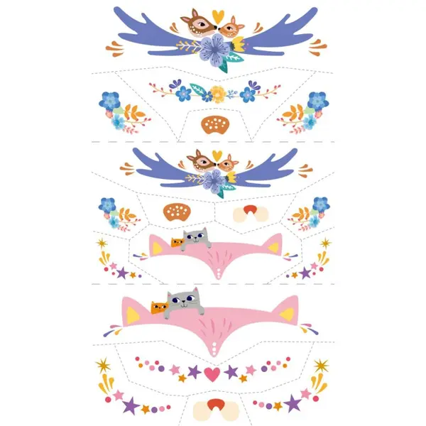 Set stickere si tatuaje - Distractie in familie | Avenir