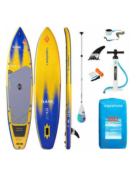 Set Sup gonflabil Flame 12’6’’