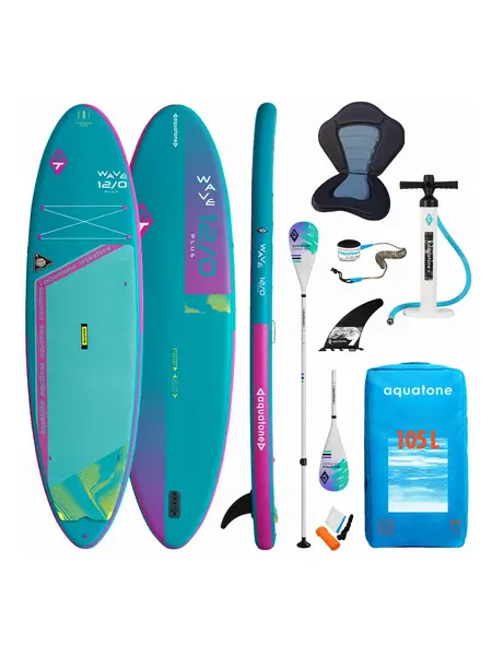 Set Sup gonflabil Wave Kayak Kit 12’0’’