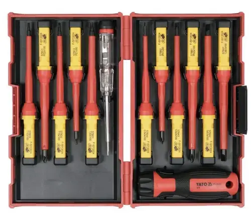 Set surubelnite 13 elemente Yato YT-28295, Multicolor