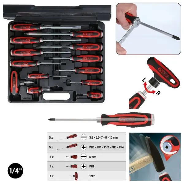Set surubelnite KS TOOLS 151.1150
