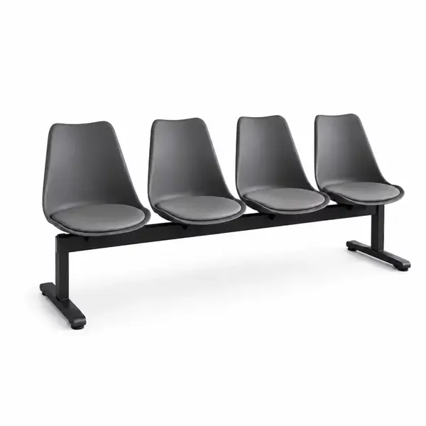 Set Sydney 4 locuri – spatar cu perna pentru bancute din sali de asteptare