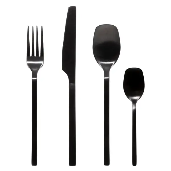 SET TACAMURI 24 BUC MODERN WOOD - P - Default Title