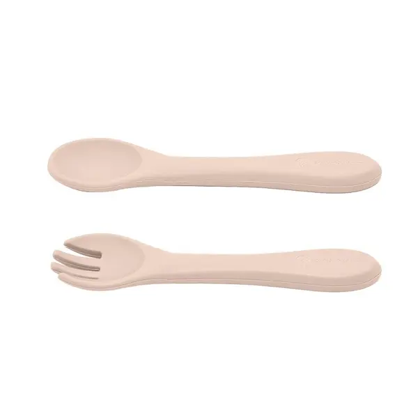 Set tacamuri din silicon PetiteMars fara BPA TakeMatch 6 luni+ bej