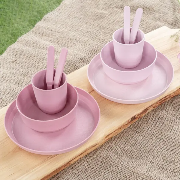 Set tacamuri Reer pink