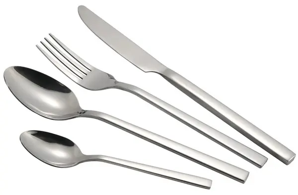 Set tacâmuri Voltz - 24 piese, argintiu