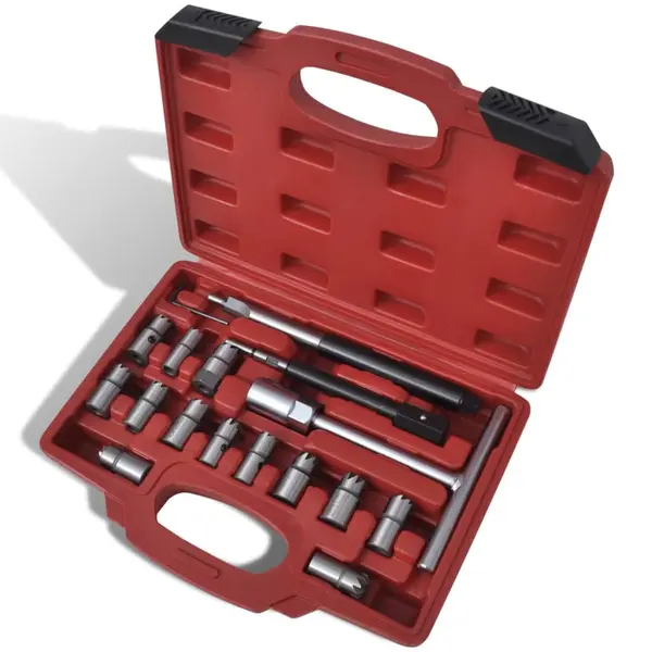 Set taiere suport injector diesel, 17 buc