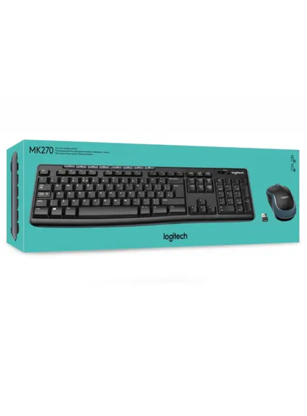 Set Tastatura & Mouse Logitech Wireless Combo MK270