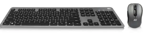 Set tastatură și mouse ACT – AC5710, fără fir, negru