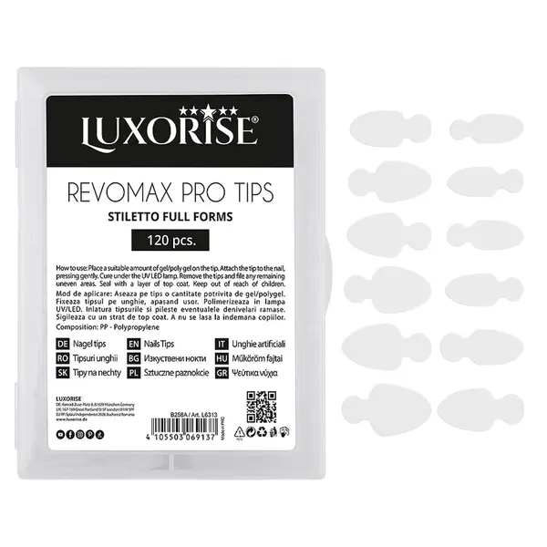 Set Tipsuri Reutilizabile si French Pads, Perfect French Builder - LUXORISE