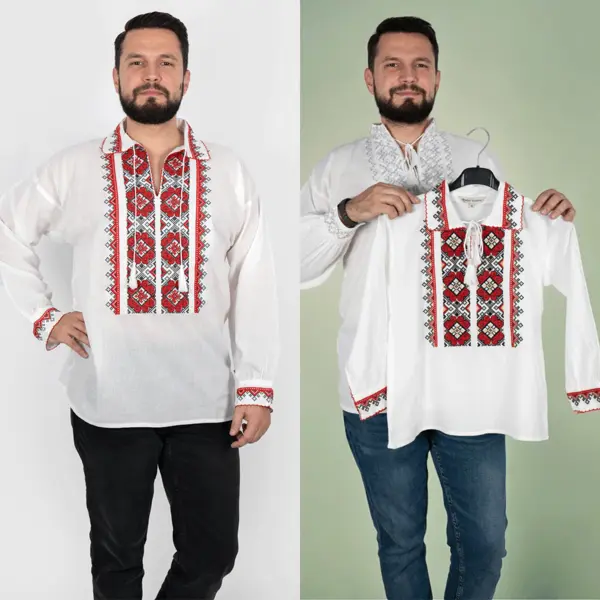Set Traditional - Camasa Tata Camasa fiu Aldo