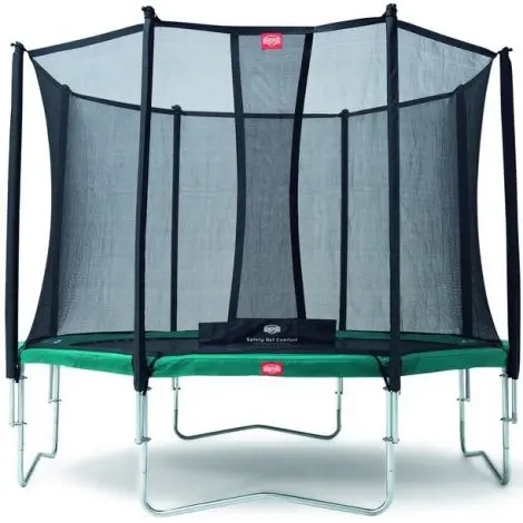 Set trambulina copii Berg Favorit, cu plasa Comfort, diametru 430 cm