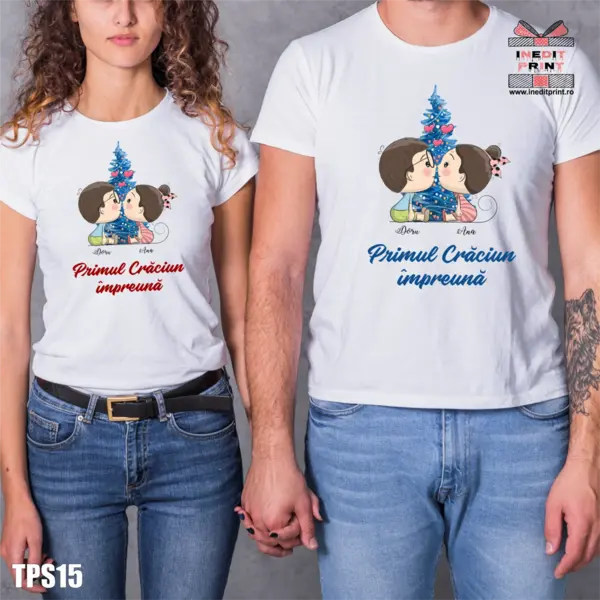 Set tricouri Primul Craciun impreuna TPS15 -