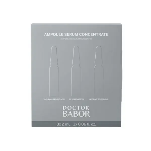 Set trio fiole concentrate Doctor Babor 10D Hyaluronic Acid Instant Soothing Rejuvenating 3x2ml