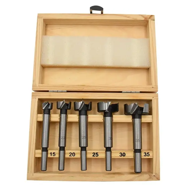 Set-Trusa burghie freza pentru Lemn DIN 7483 - 5 piese