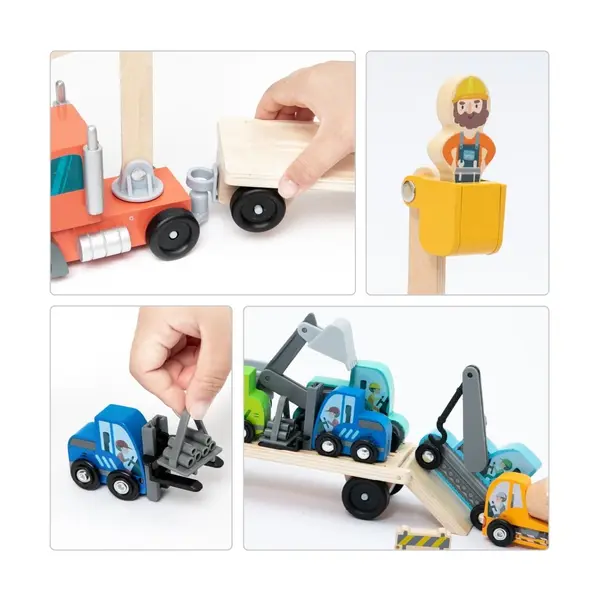 Set vehicule pentru constructii - Santier | UMU Toys