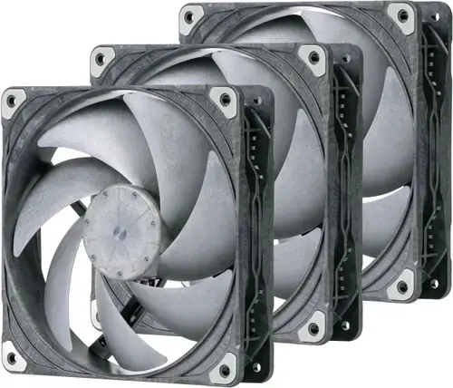 Set Ventilatoare PHANTEKS T30, PWM, 140mm, 140 CFM (Gri)