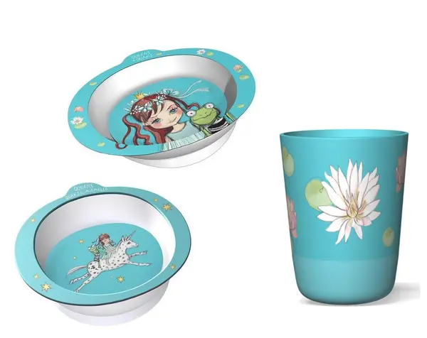 Set vesela pentru copii - Queeny & Quacks | Chic mic