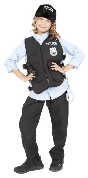 Set vesta accesorii - Politist