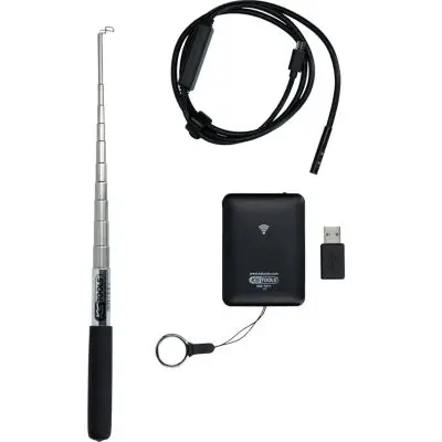 Set Videoscop Wi Fi Cu Diametru 6.0 Mm 0 Grade Sonda Camera Hd 90 Grade. Reversibil. 4 Piese