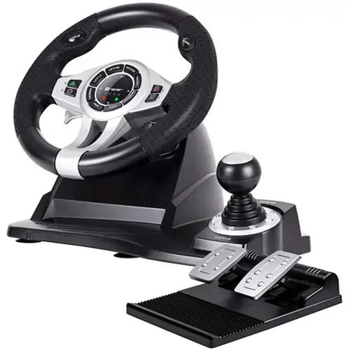 Set volan cu pedale si schimbator Tracer Roadster TRAJOY46524, USB, 4in1, PC, PS3, PS4, Xbox One