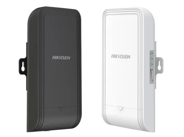 Set wireless emitator si receptor Hikvision DS-3WF0EC-2NT, 2.4Ghz, 300Mbps, 500m, 2x2 antena MIMO, IP55