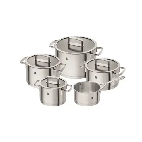 Set ZWILLING VITALITY, 5 piese, Capac din sticla termorezistenta (Inox)