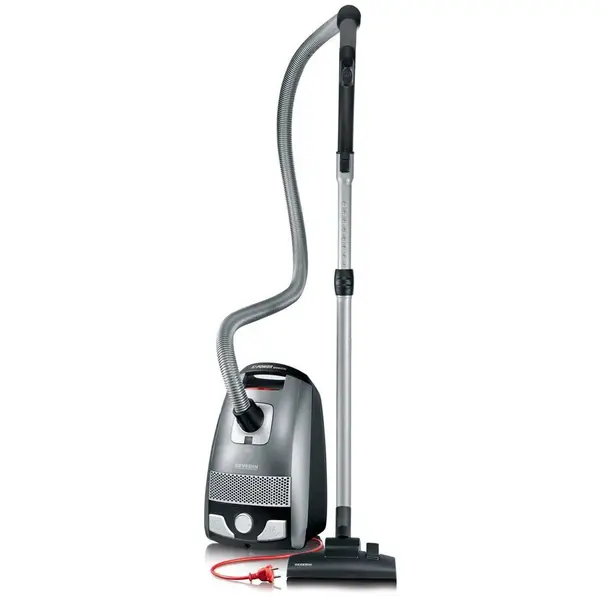 SEVERIN Aspirator cu sac Severin BC 7045, 750 W, 3 litri, filtru HEPA 13, accesorii pentru parchet si mocheta, Gri