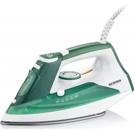 SEVERIN Fier de calcat Severin BA 3261, 2400W, generare de abur: 30 g/min, Alb cu verde