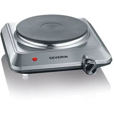 SEVERIN Plita de masa portabila Severin KP 1092 din otel inoxidabil cu 1 arzator, Gri