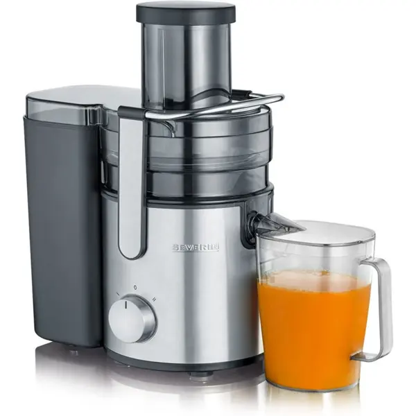 SEVERIN Storcator de fructe si legume Severin Es 3570, 800 W, Otel inoxidabil, Argintiu
